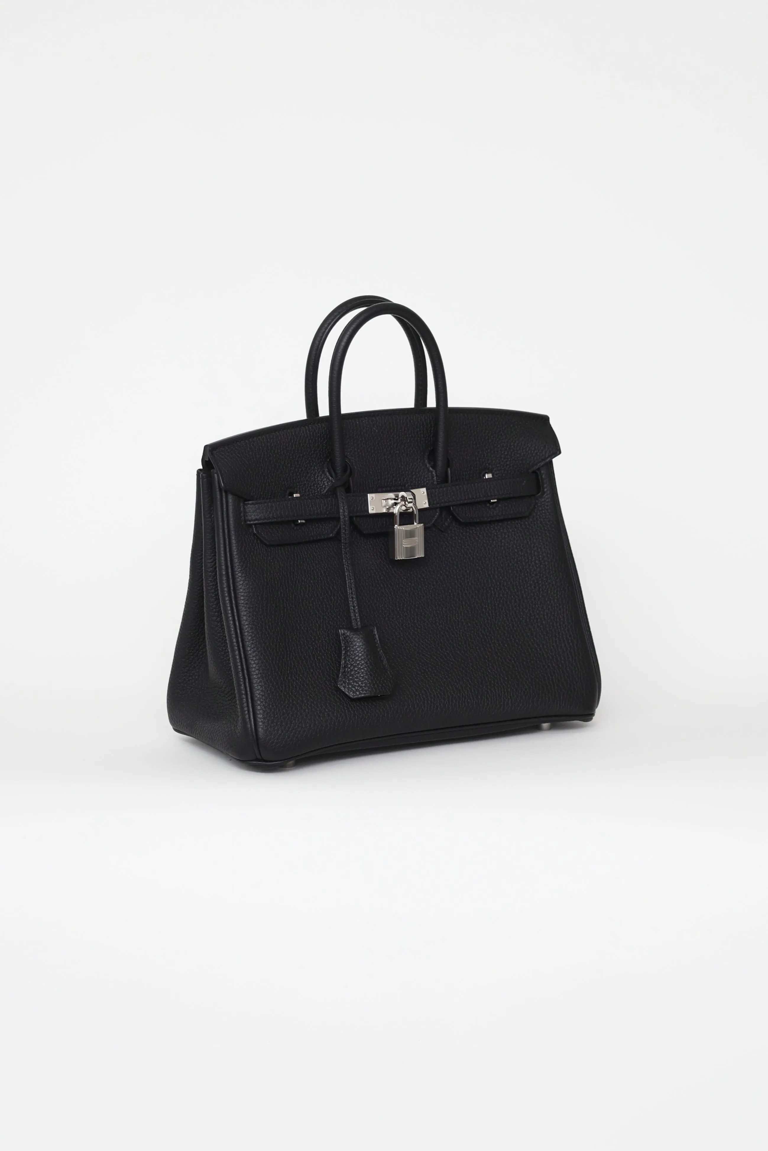 2021 Noir Togo Birkin 25 Bag