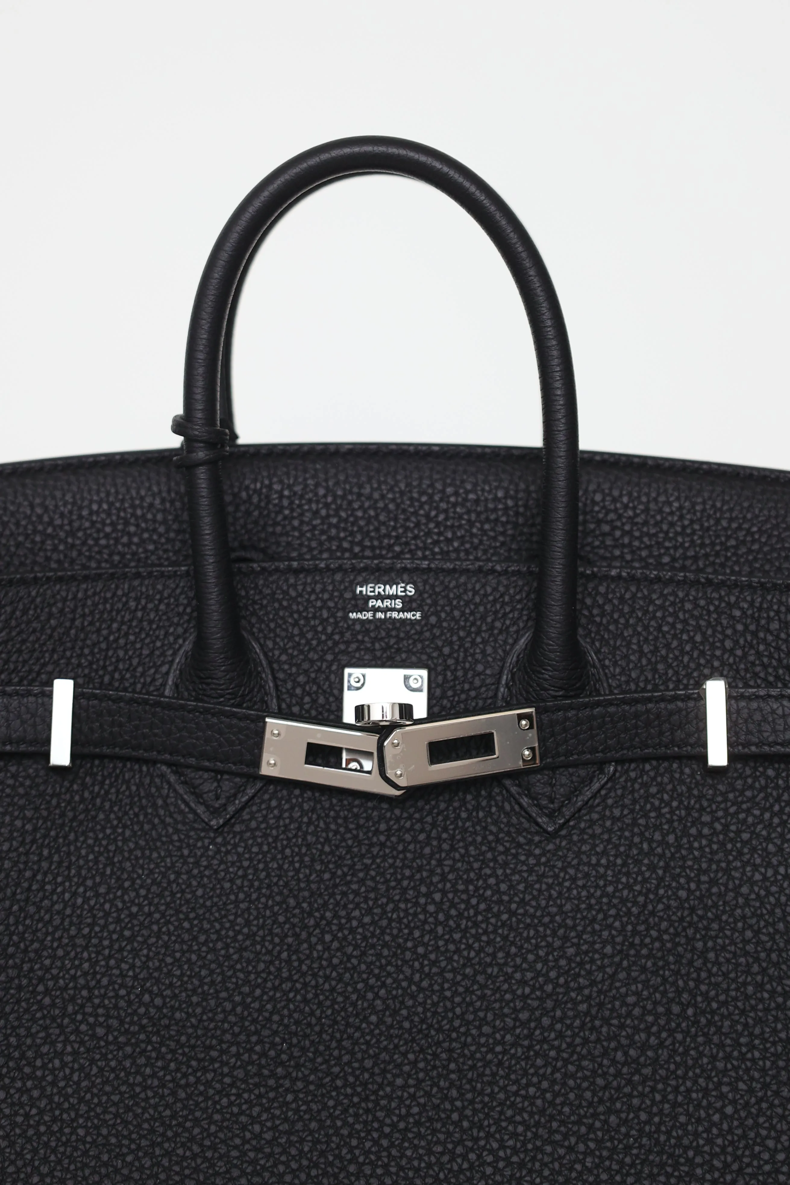 2021 Noir Togo Birkin 25 Bag