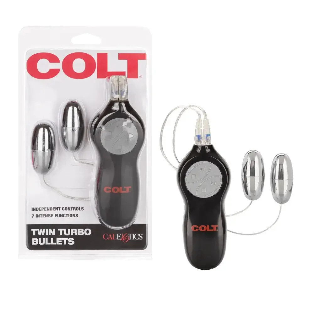 2.25-inch Colt Silver 7-function Mini Bullet Vibrator