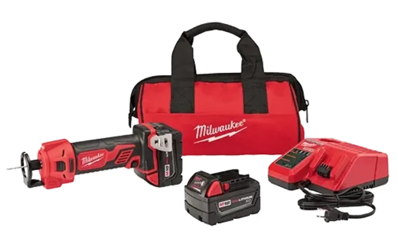 2627-22 Milwaukee M18 Drywall Cut Out Rotary Tool Kit