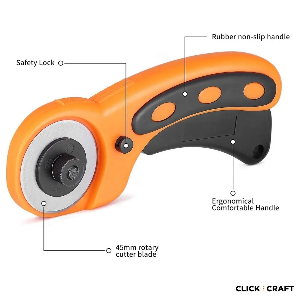 93 pcs Rotary Cutter Kit