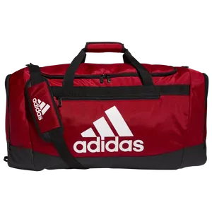 ADIDAS DEFENDER IV LARGE DUFFEL BAG-RED