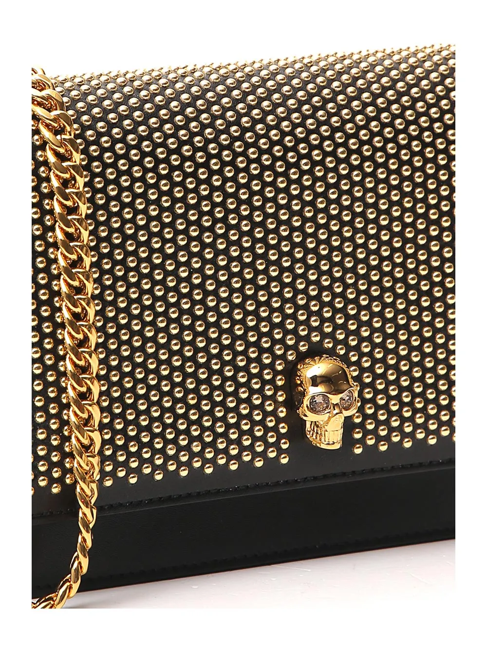 Alexander McQueen Skull Studded Crossbody Bag