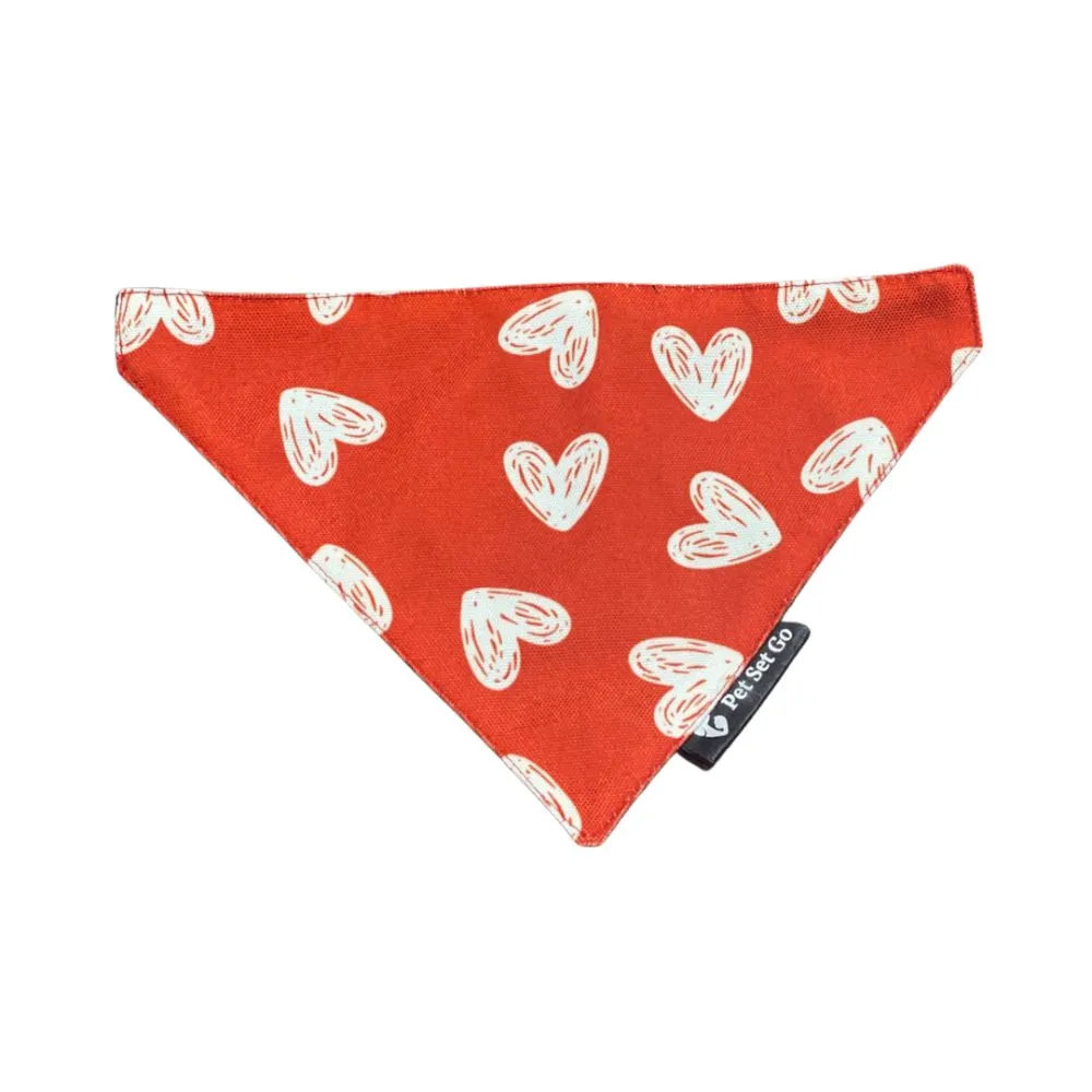 All Hearts Dog Bandana