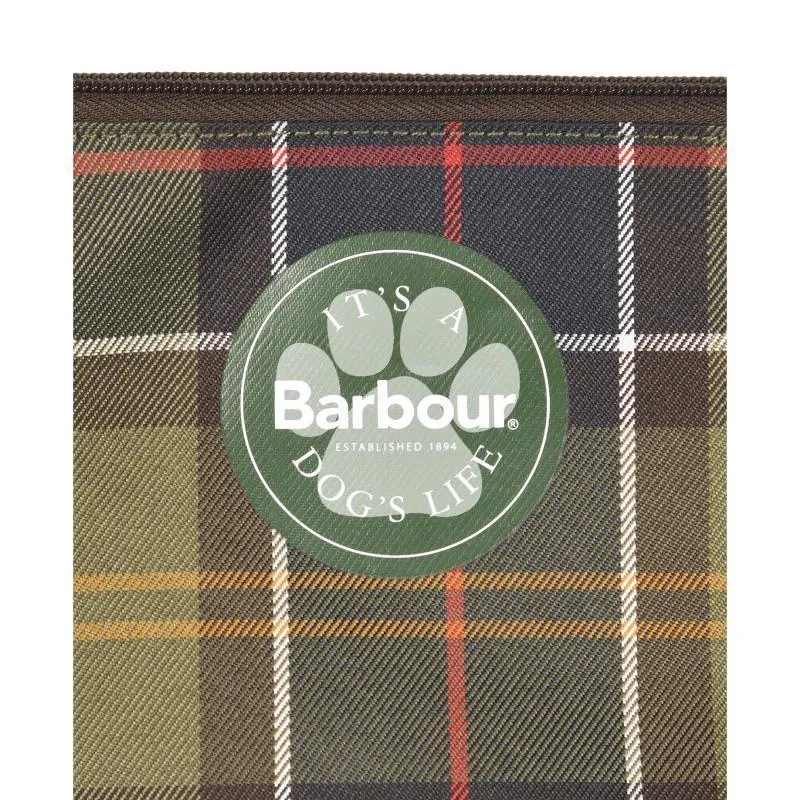 Barbour Dog Wash Bag - Classic Tartan