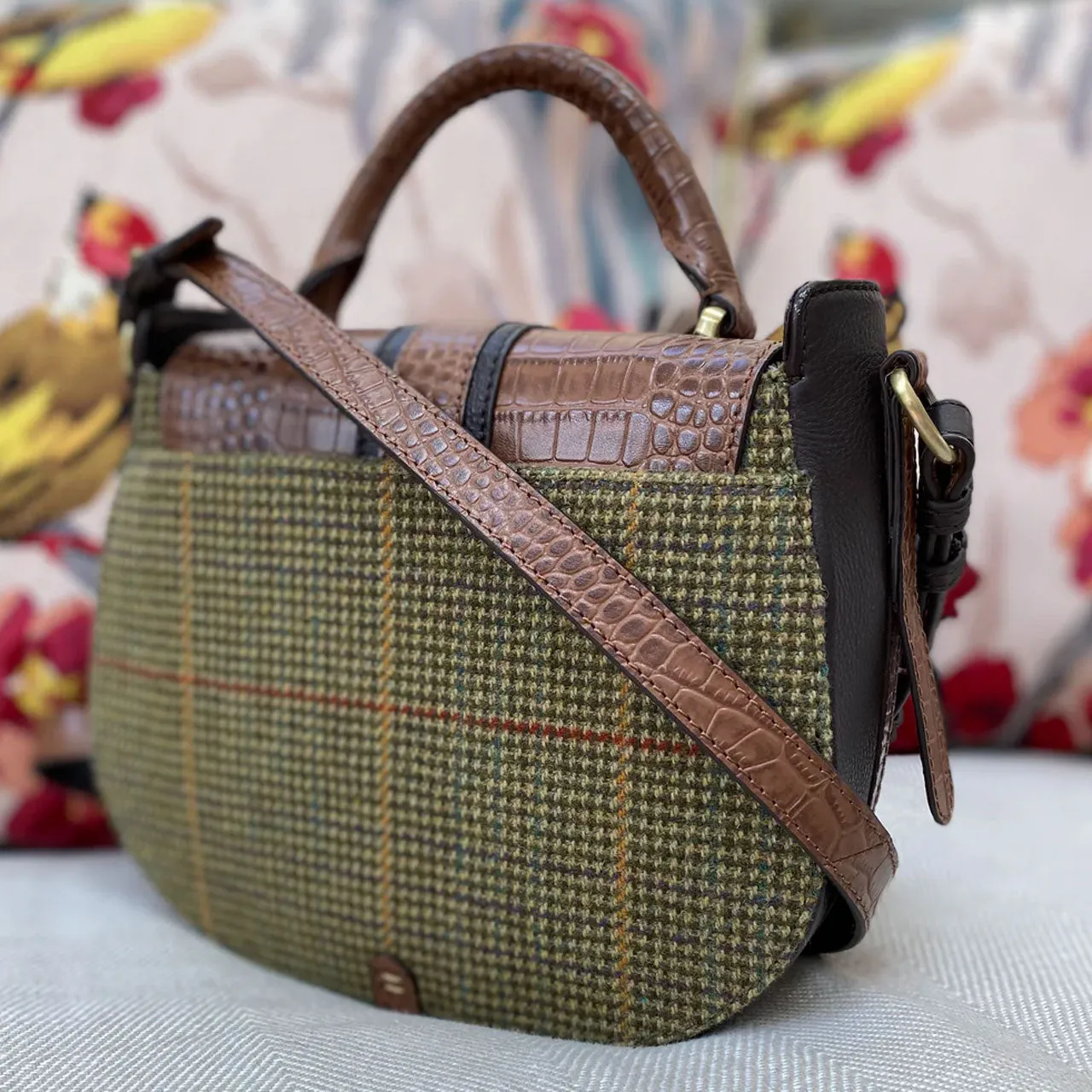 Barkworth Reeve Belton Tweed Saddle Bag