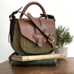 Barkworth Reeve Belton Tweed Saddle Bag