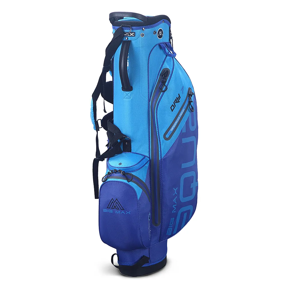 Big Max Aqua Seven G Waterproof Stand Bag - Royal/Sky Blue