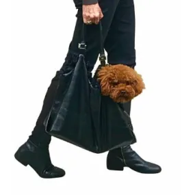 Black Hollywood Dog Tote Carrier