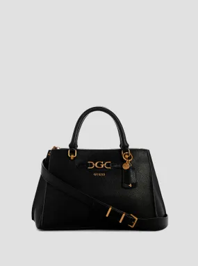 Black Malva Girlfriend Satchel Bag