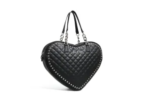 Black Matte Tainted Love Tote (Large)