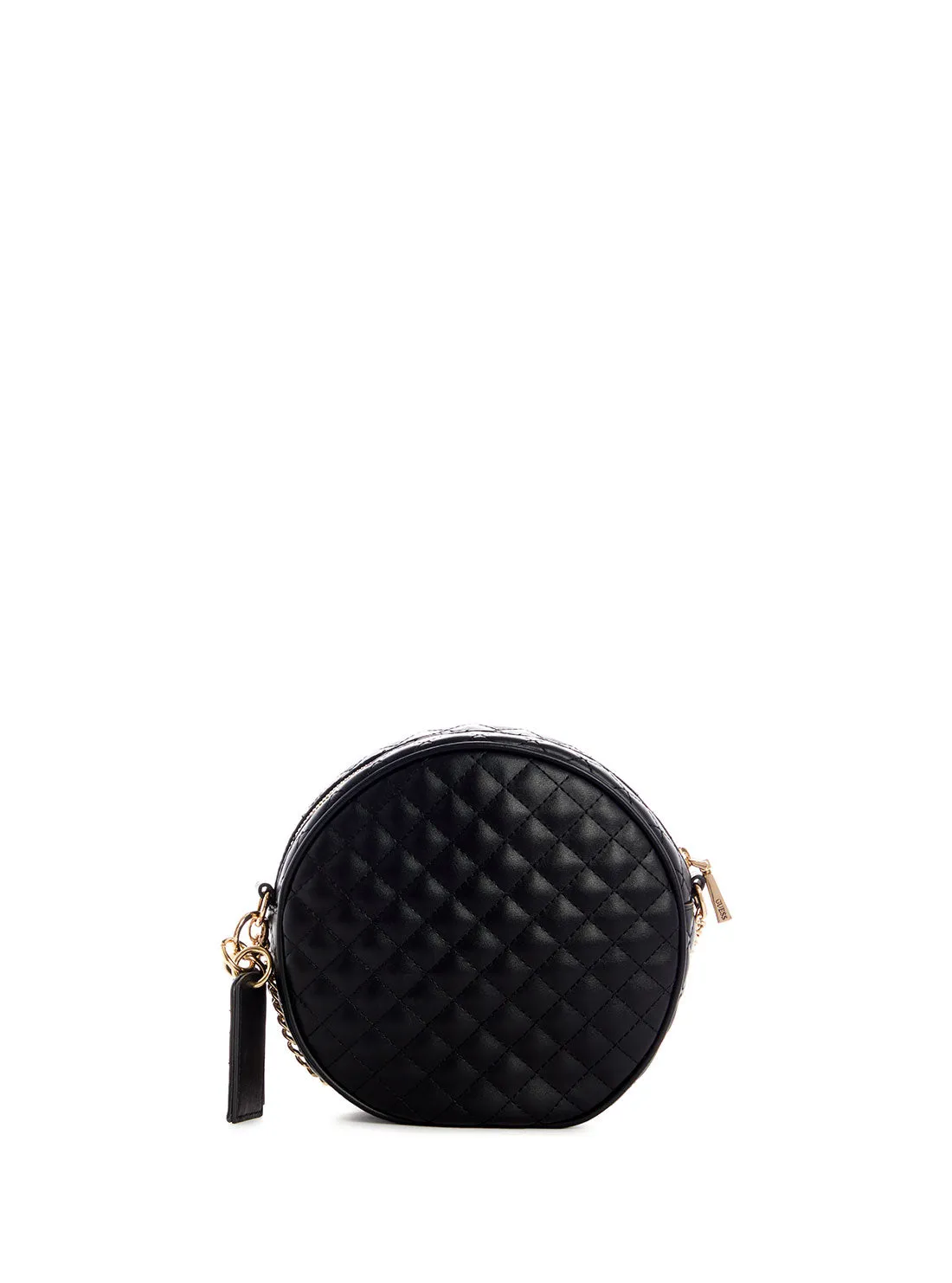 Black Rue Rose Circle Crossbody Bag