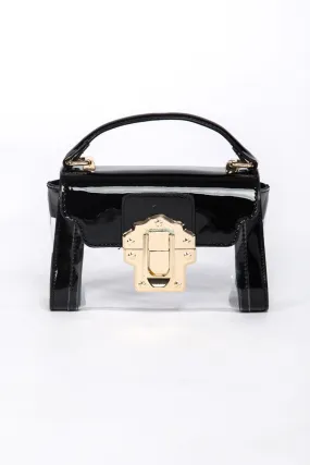 Black Transparent Mini Pochette