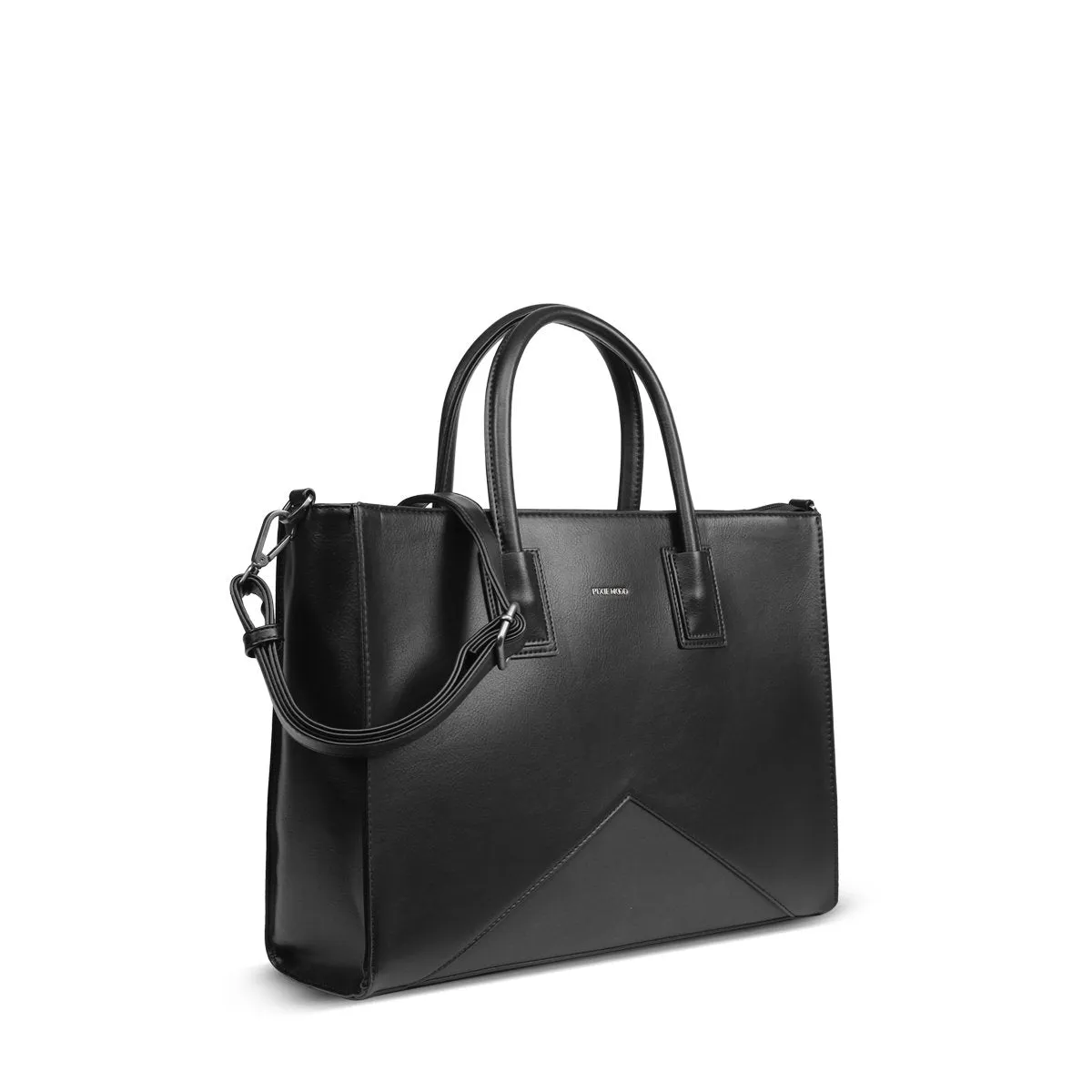 Black/Nubuck Greta Work Tote