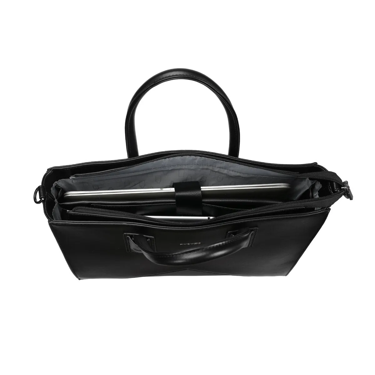 Black/Nubuck Greta Work Tote