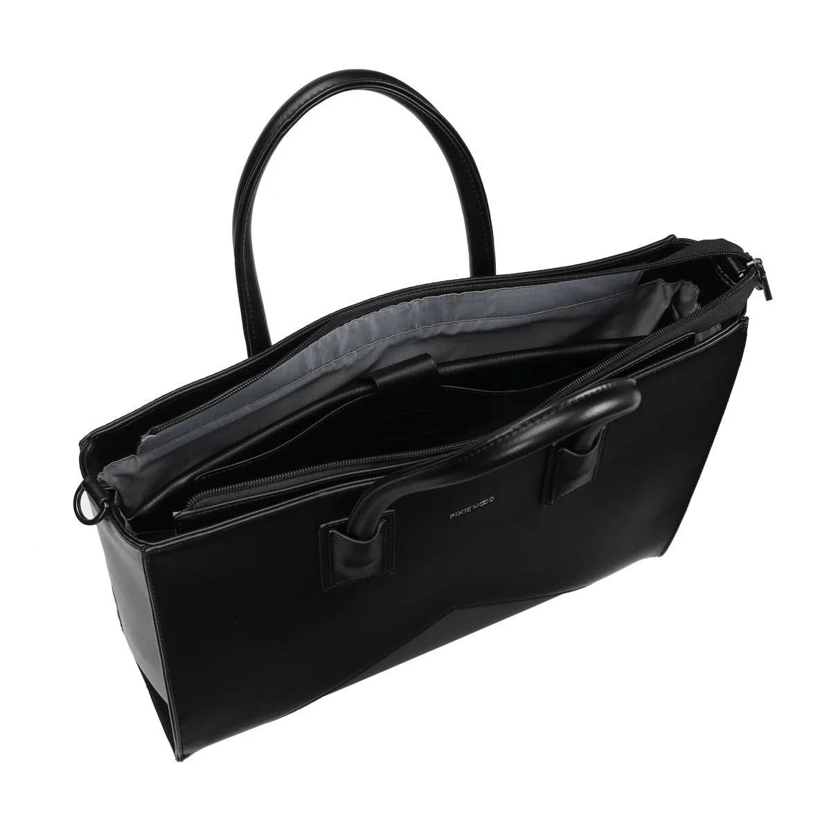 Black/Nubuck Greta Work Tote