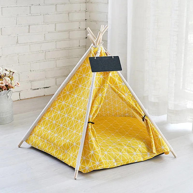 Boho Teepee Pet Bed