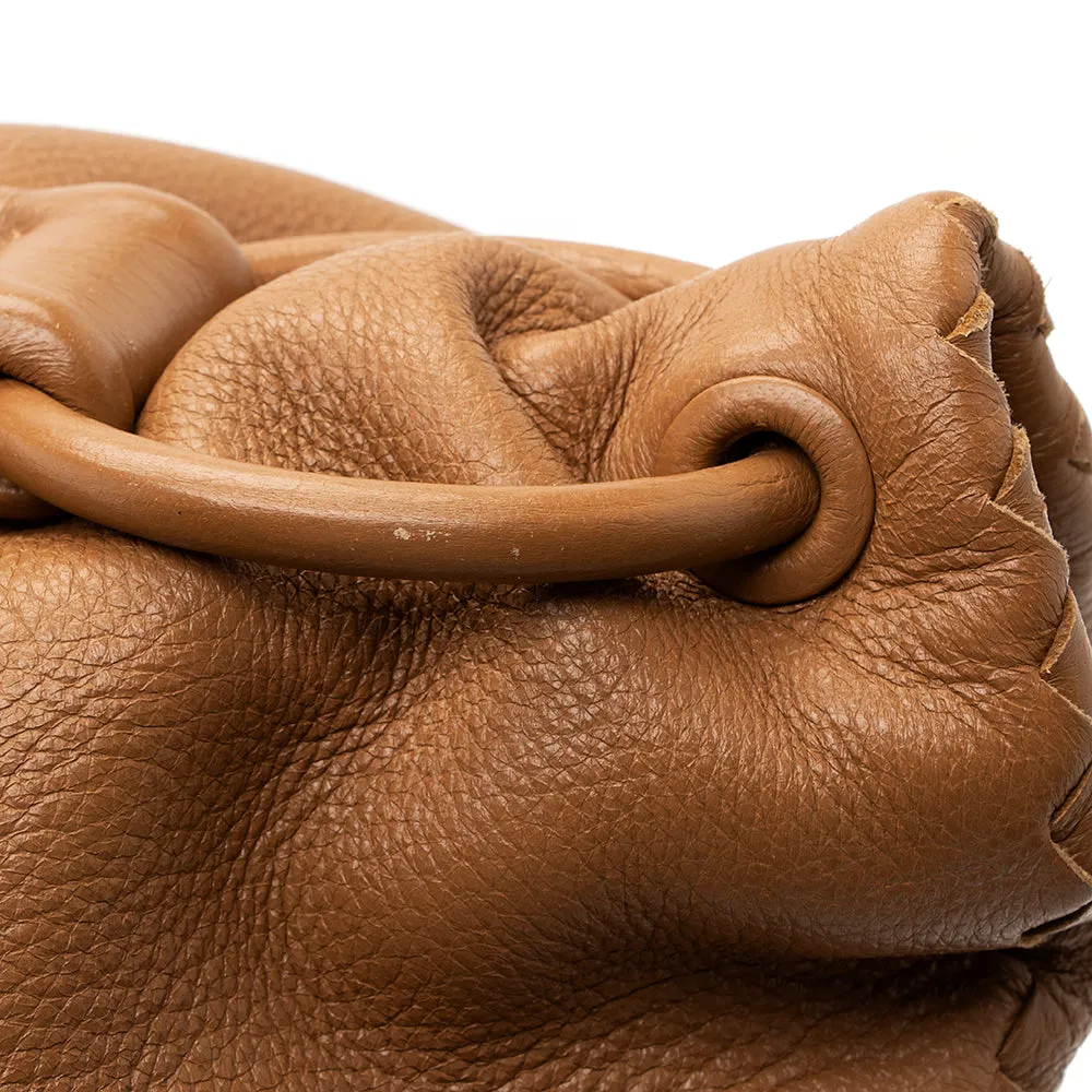 Bottega Veneta Intrecciato Cervo Oleander Shoulder Bag (SHF-20108)