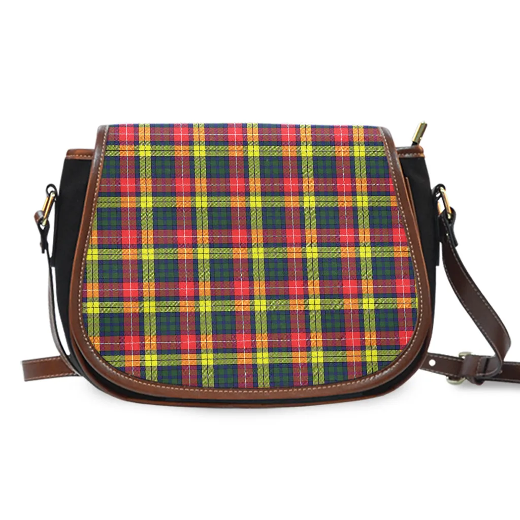 Buchanan Modern Tartan Saddle Bag