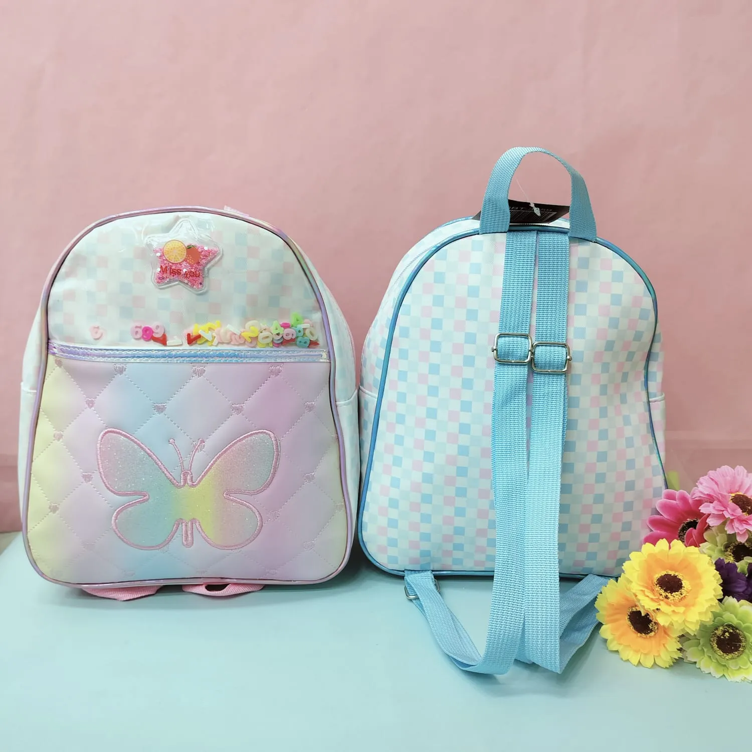 Butterfly Theme Mini Backpack.