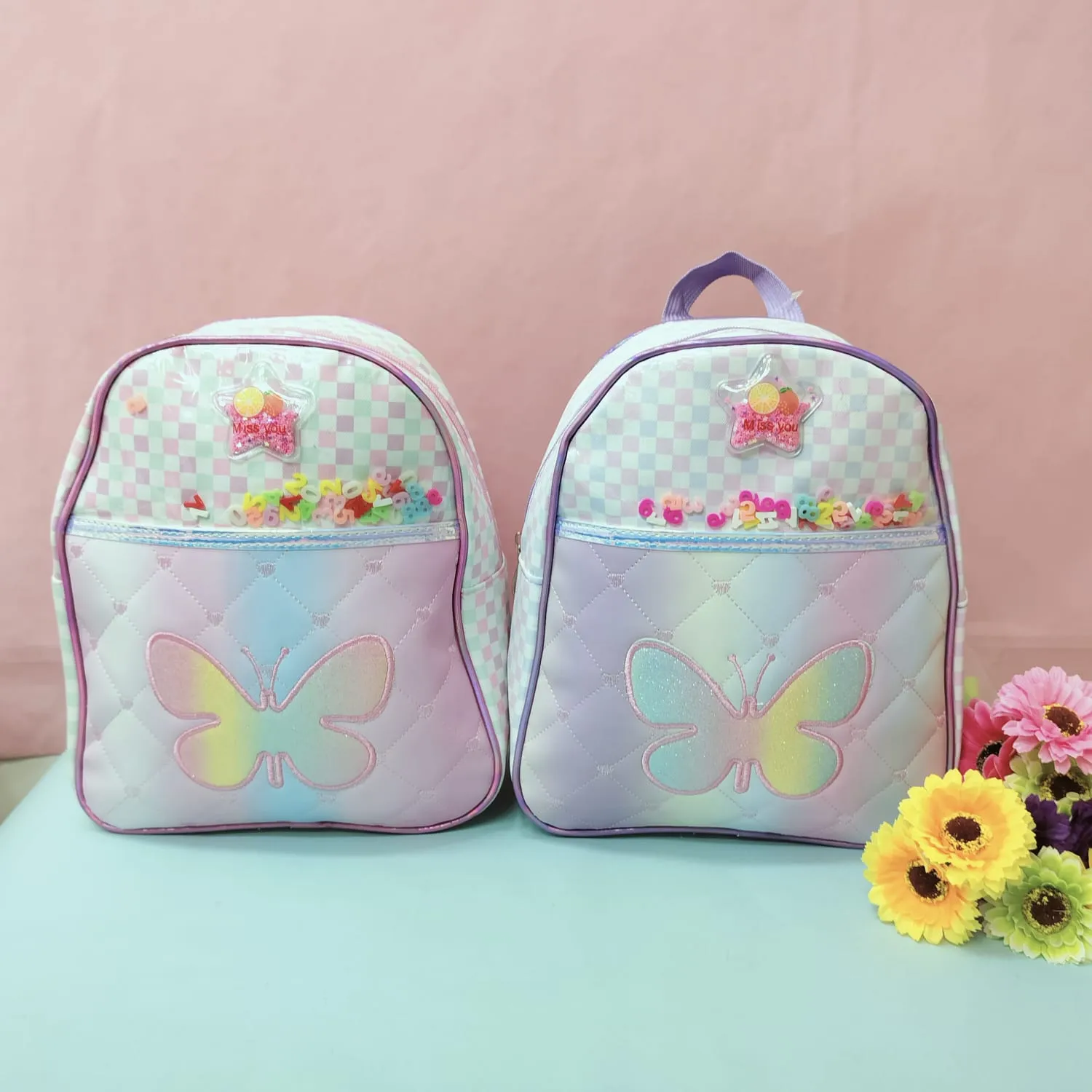 Butterfly Theme Mini Backpack.