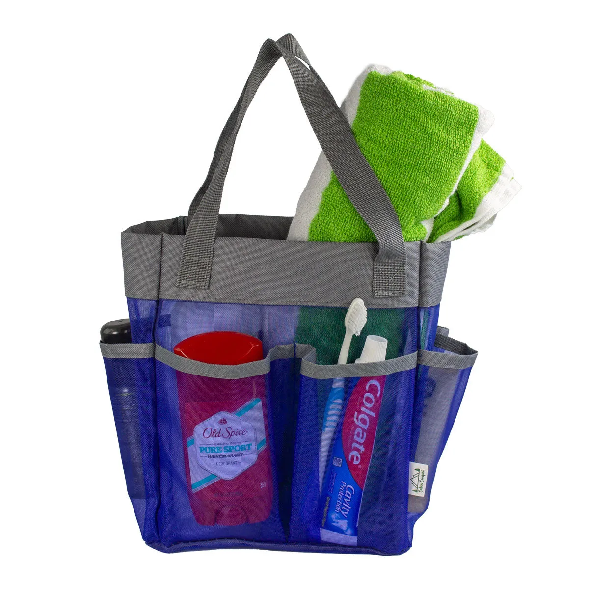 Cabin Comfort Quick Dry 9-Pocket Shower Caddy