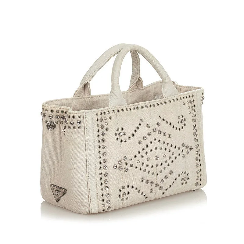 Canapa Studded Tote Bag