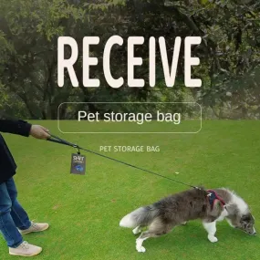 Canvas Pet Waste Bag Dispenser