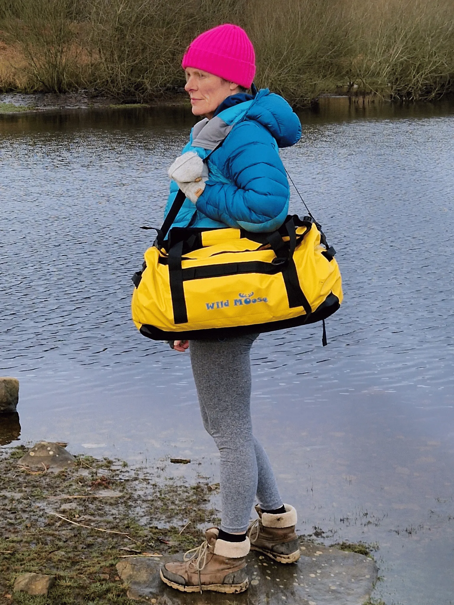 Caribou kit bag - 40L - souwester yellow