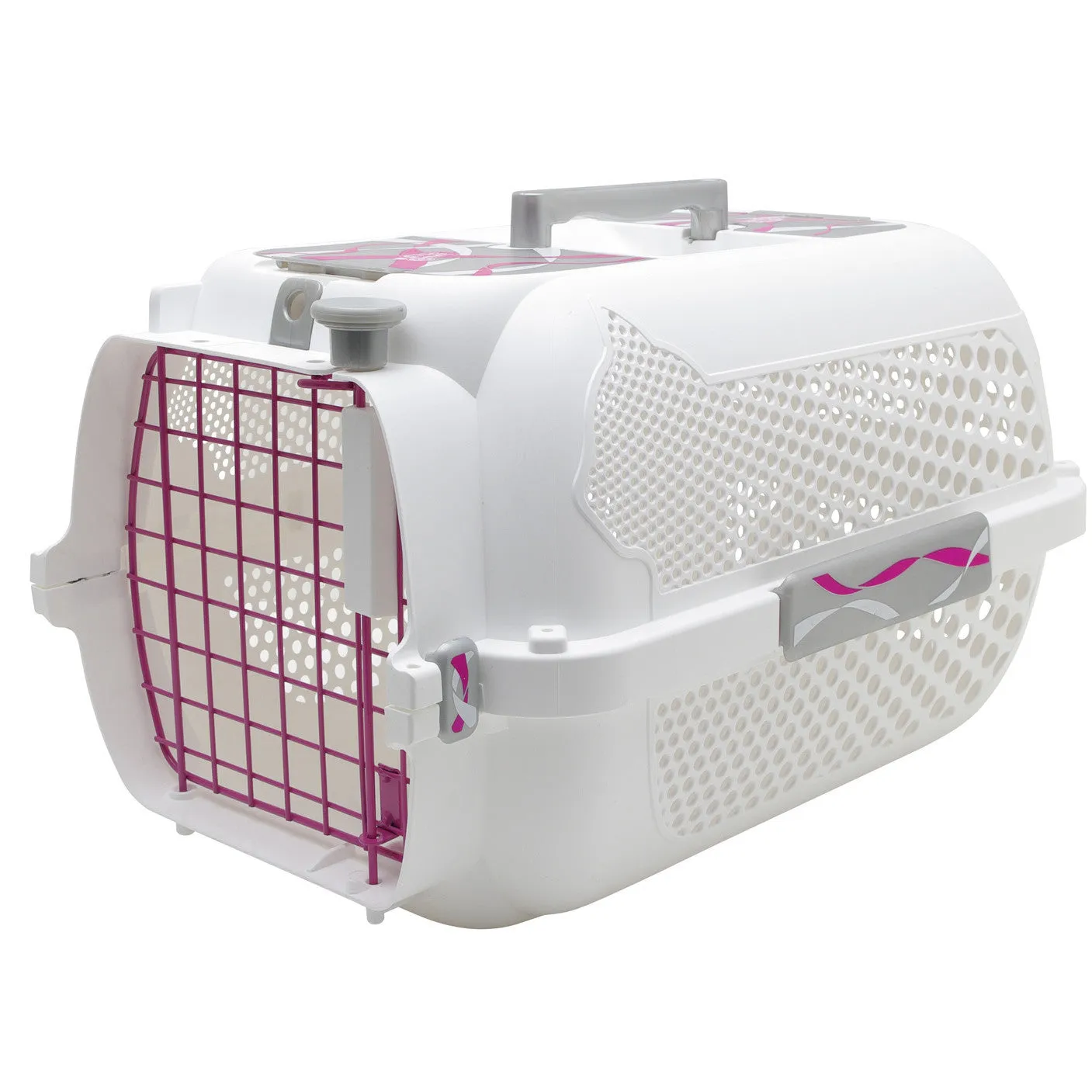 Catit Style Profile Voyageur 100 Cat Carrier - Pink Ribbon