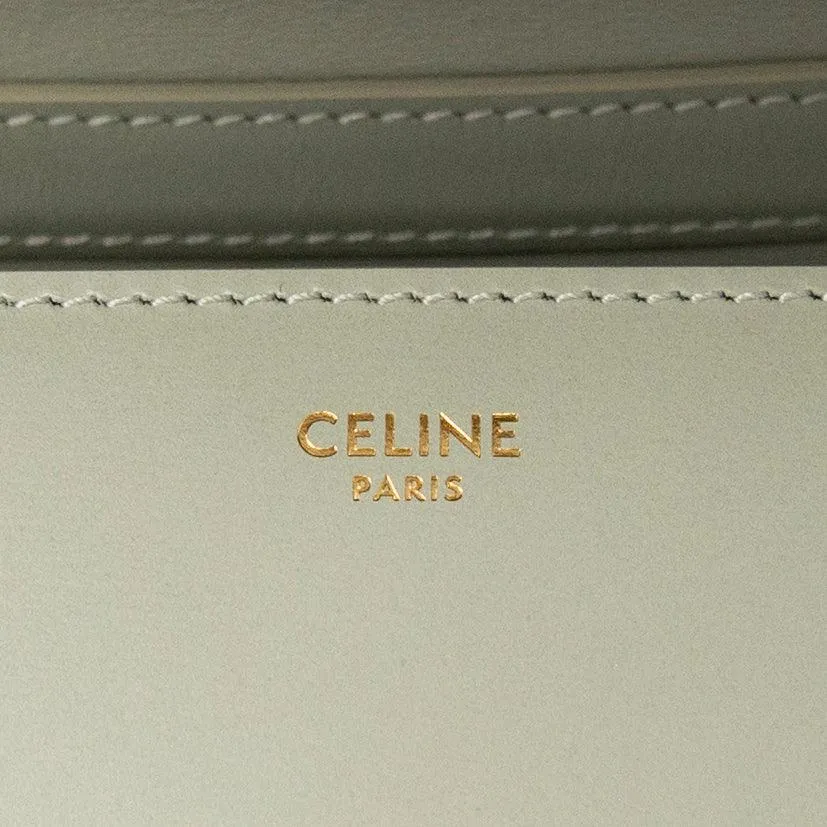 Celine Green Calfskin Teen Box Bag