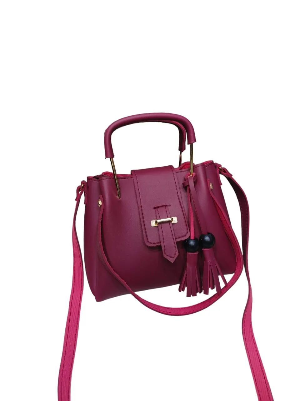 Chic and Stylish Ladies Handbag - Soft Leather, Beautiful Colors, Compact Size