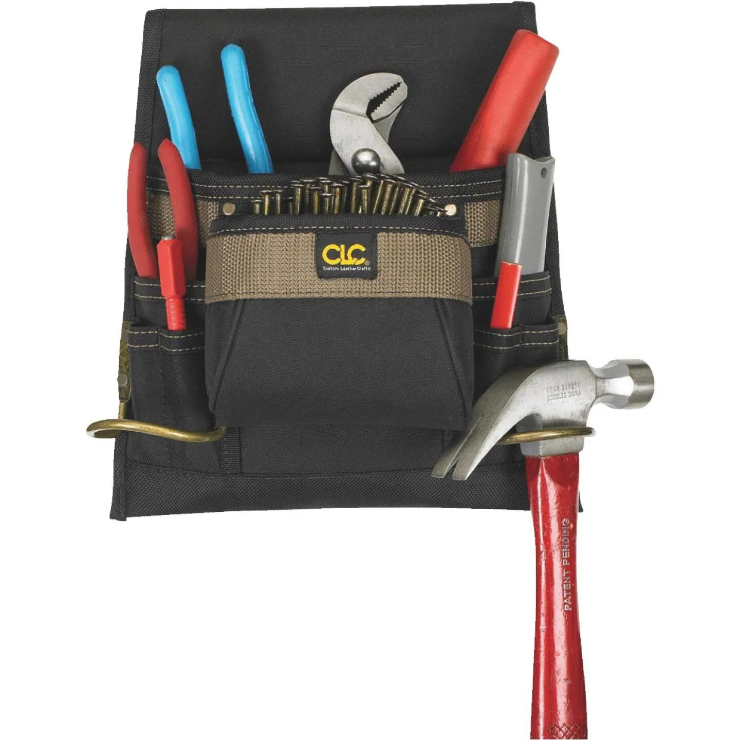 CLC 8-Pocket Polyester Nail & Tool Bag