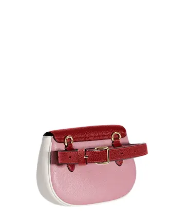 Coach Saddle Belt Bag In Colorblock