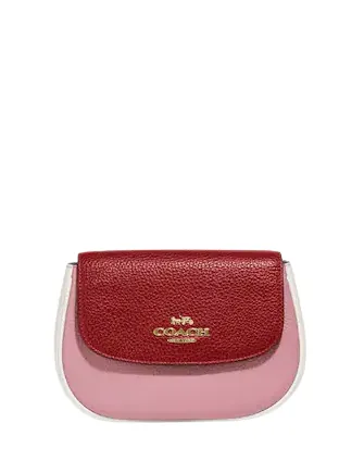 Coach Saddle Belt Bag In Colorblock