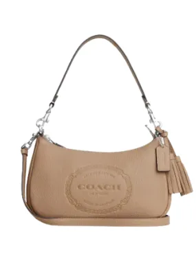 Coach Teri Shoulder Bag With Coach Heritage