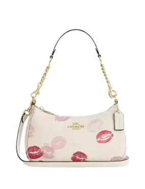 Coach Teri Shoulder Bag With Lips Print