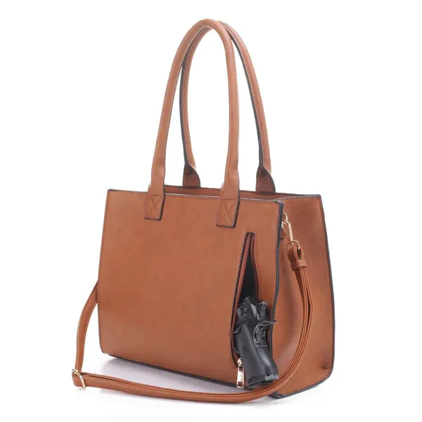 Contessa Stone Concealed Carry Satchel Bag