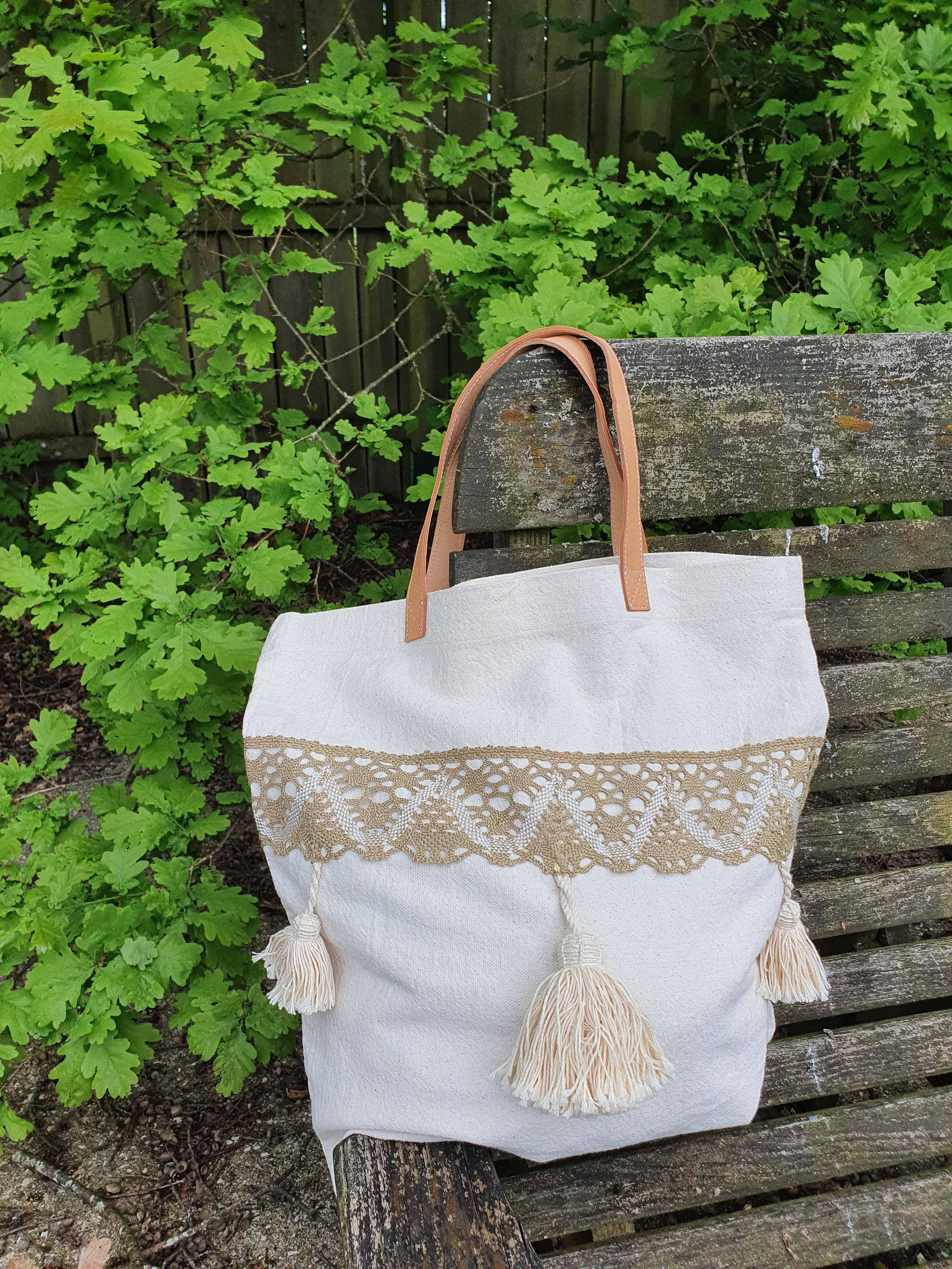 Cotton beach bag STEFFIE