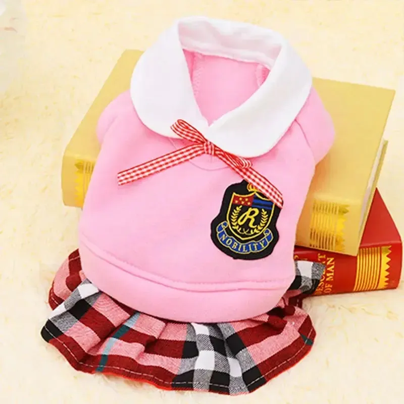 Couple Pet Dog Clothes Stylish Uniforms for Small & Medium Dogs