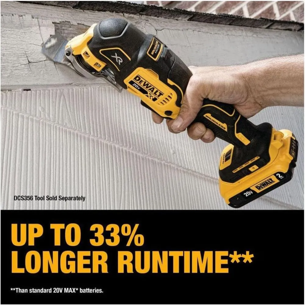 DeWalt DCS356SD1 20V Max XR Brushless Cordless 3-Speed Oscillating Multi-Tool Kit