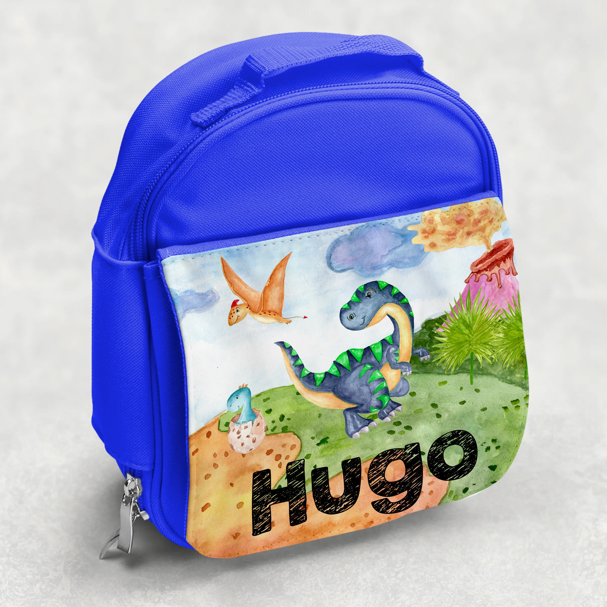 Dinosaur Personalised Kids Insulated Lunch Bag