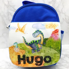 Dinosaur Personalised Kids Insulated Lunch Bag