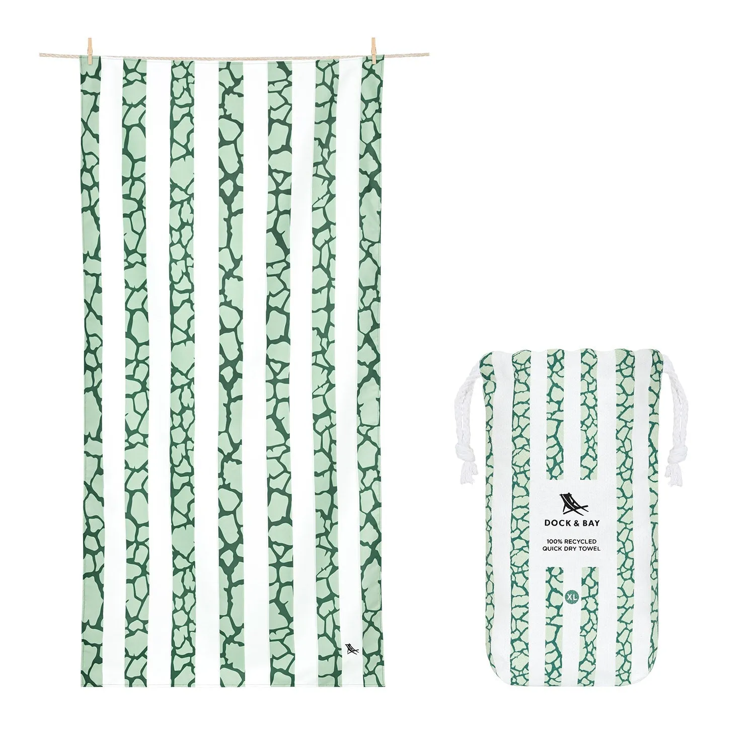 Dock & Bay Quick Dry Towels - Cunning Snake - Outlet