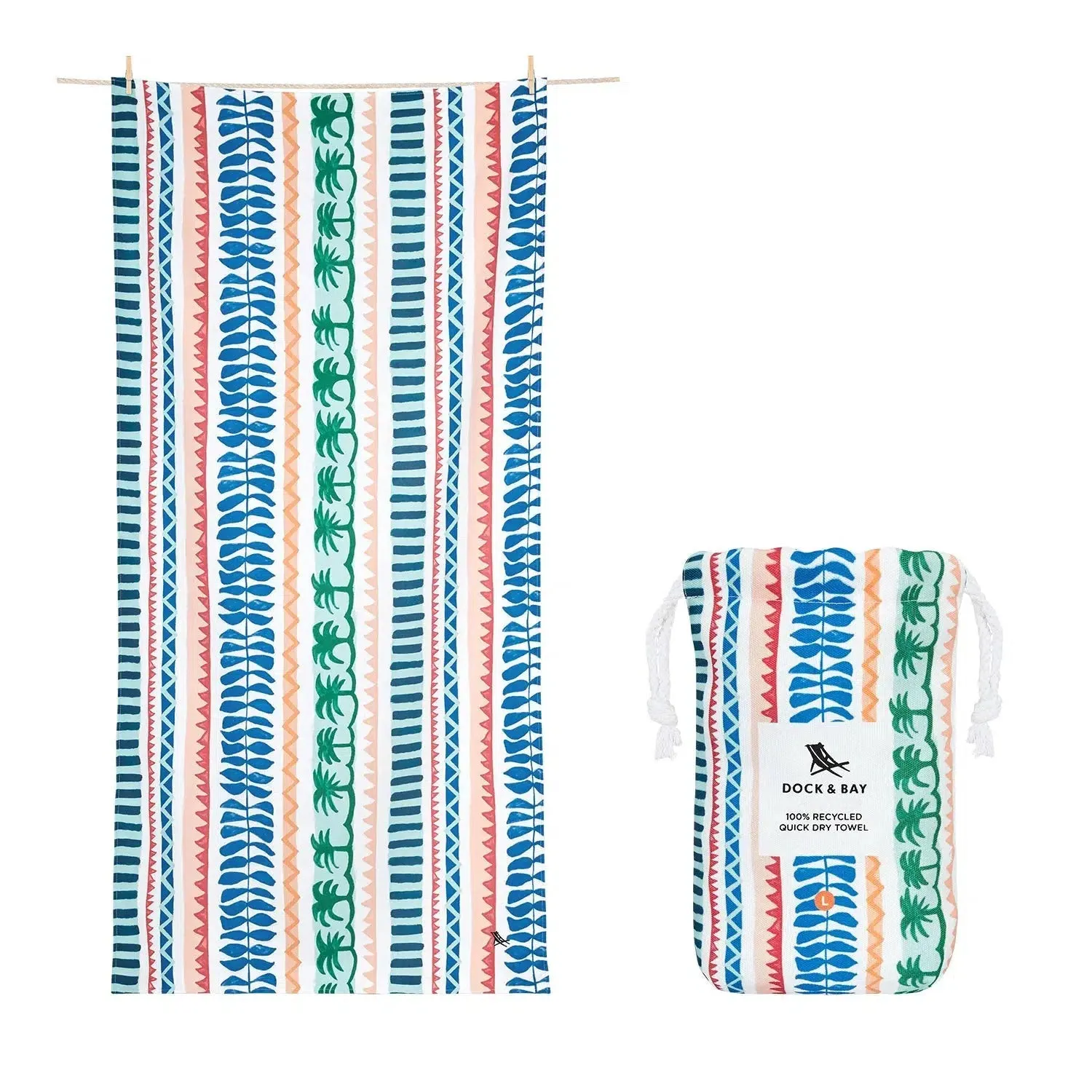 Dock and Bay Quick Dry Beach and Travel Towels