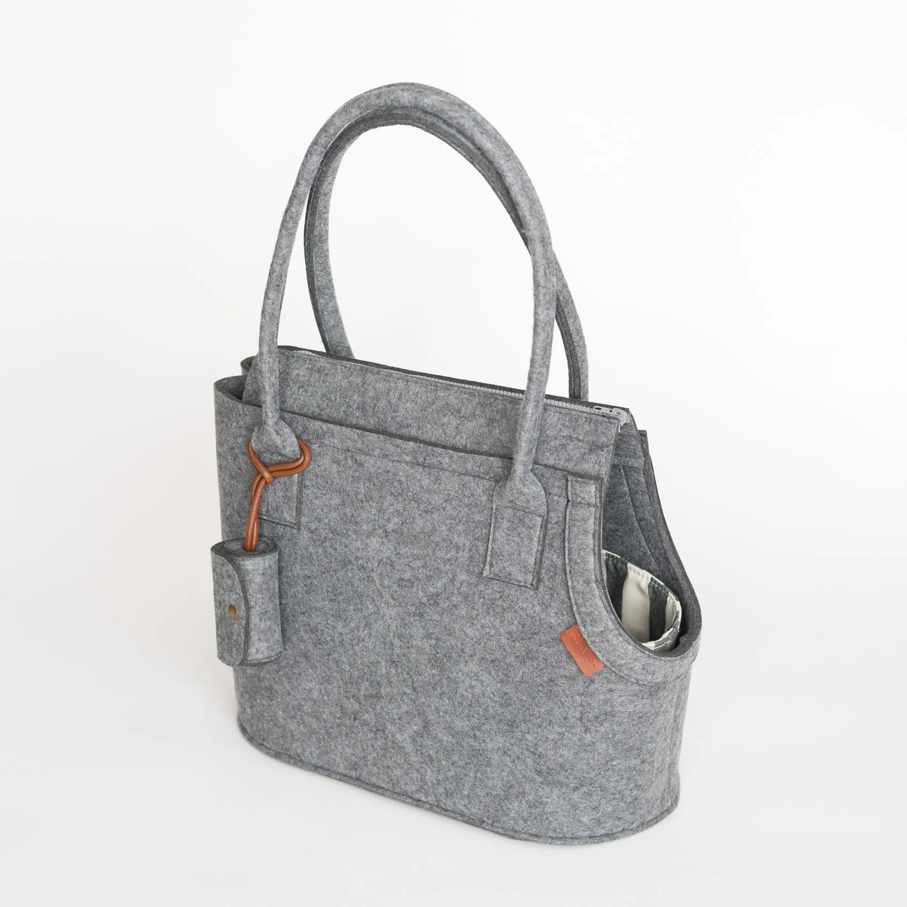 Dog Carrier Ash (Gray) by Nooee Pet