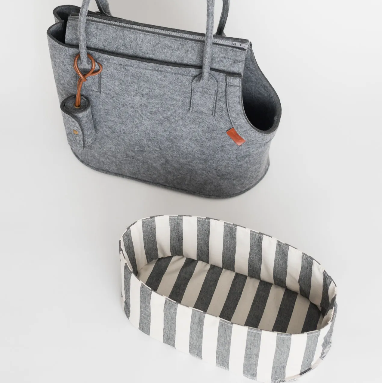 Dog Carrier Ash (Gray) by Nooee Pet