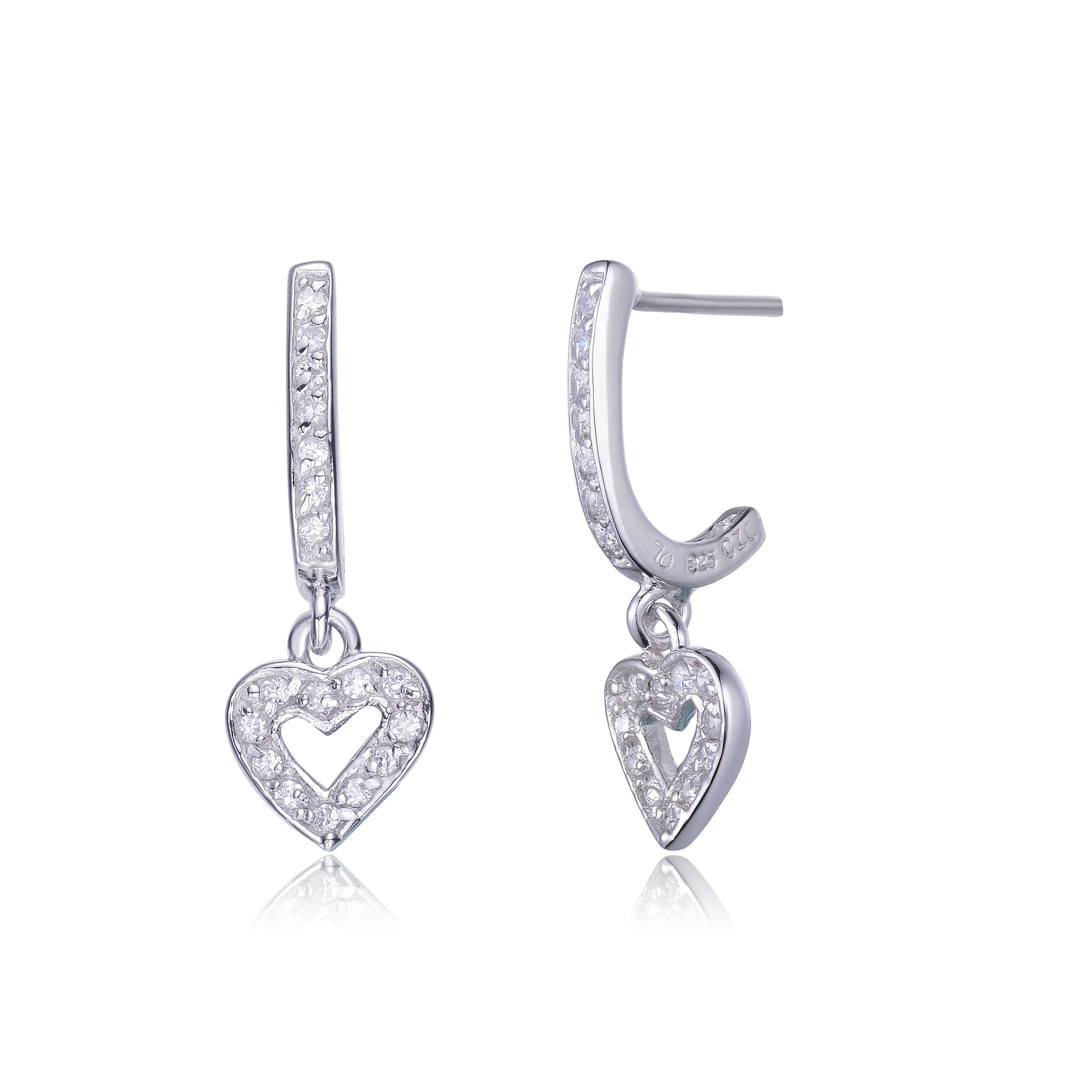 Elise Heart Shape Earrings