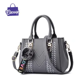 Embroidery Messenger Leather Women Handbags