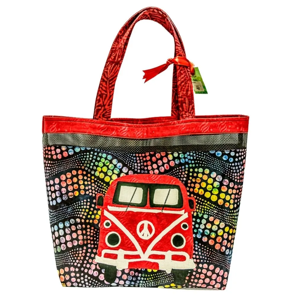 Fabric Mesh Tote Bag